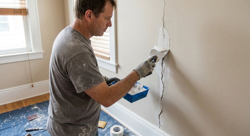 Basement Drywall Repair in Olathe, KS