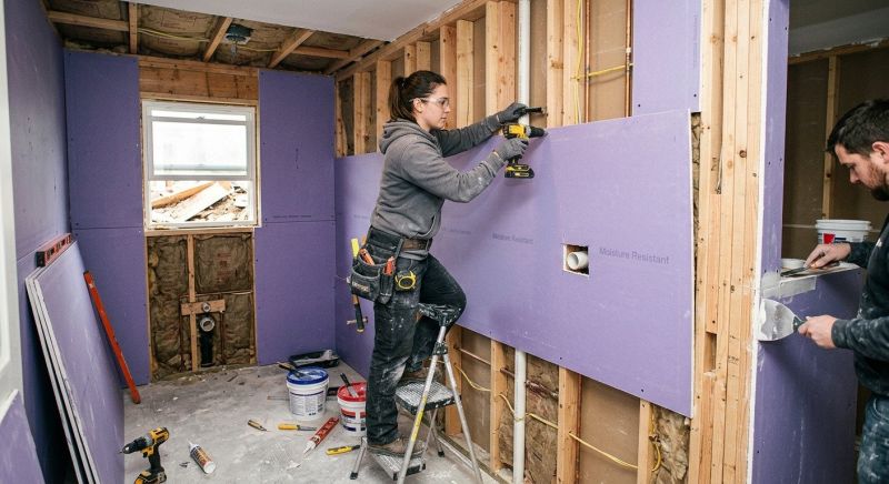 Bathroom Drywalling in Denver County, CO