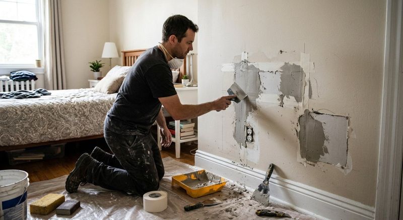 Bedroom Ceiling Repair in Wilmington, NC