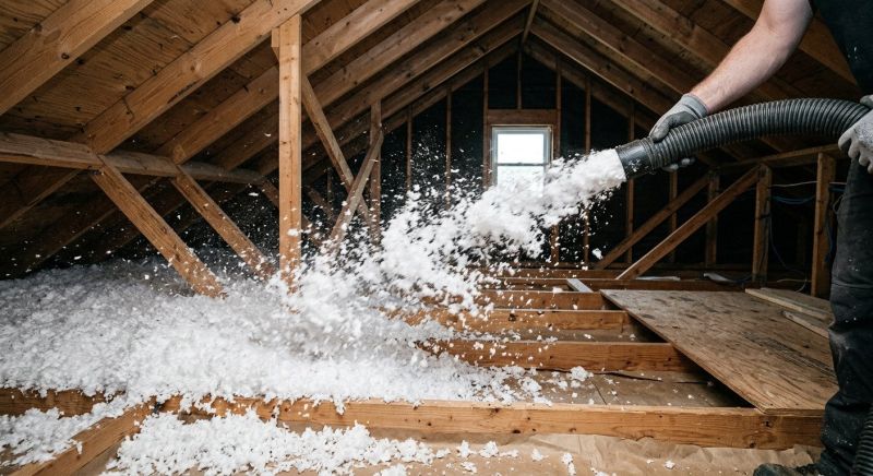 Blown Insulation Installation in Boulder, CO
