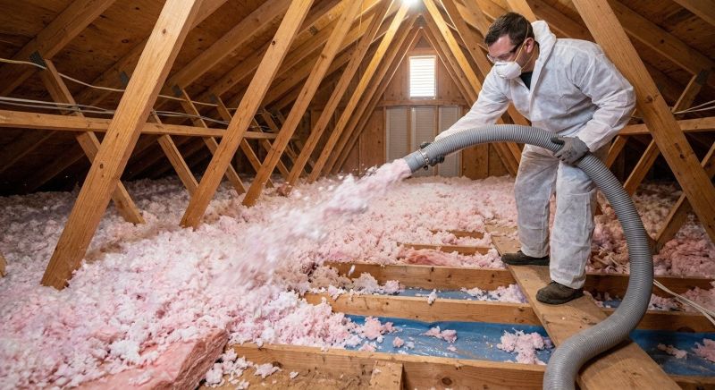 Blown Insulation Installation in Killeen, TX