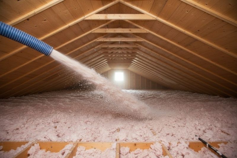 Blown Insulation Installation in Killeen, TX