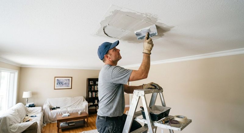 Ceiling Crack Repair in Conroe, TX