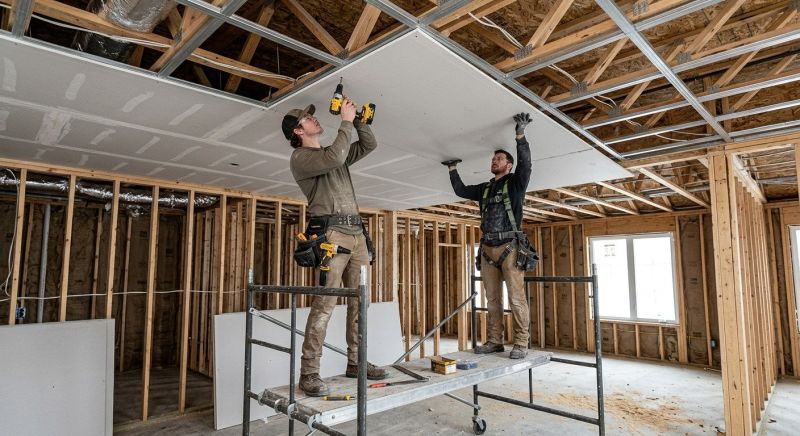 Ceiling Drywall Replacement in Wilmington, NC