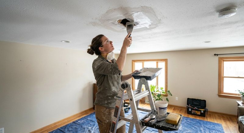 Ceiling Hole Repair in Wilmington, NC