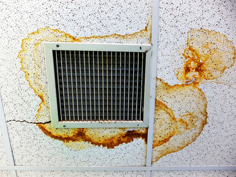 Ceiling Water Damage Repair in Kansas City, KS