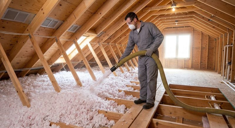 Cellulose Insulation Blowing in Georgetown, TX
