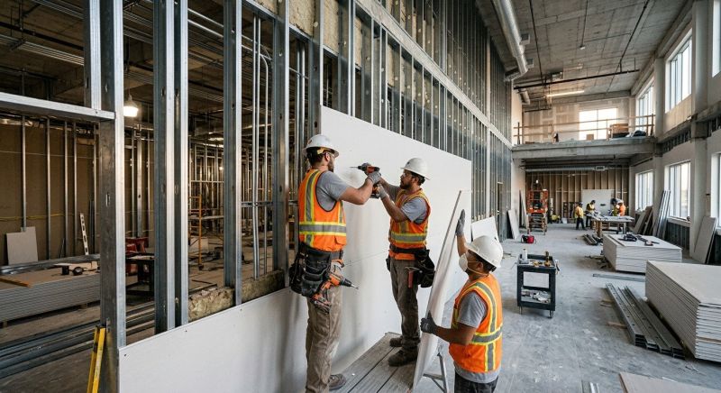 Commercial Drywall Renovation in Denver, CO