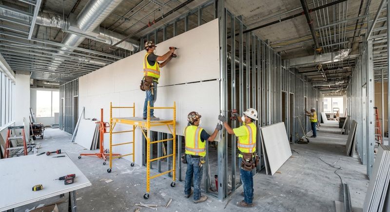Commercial Drywall Service in Denver County, CO