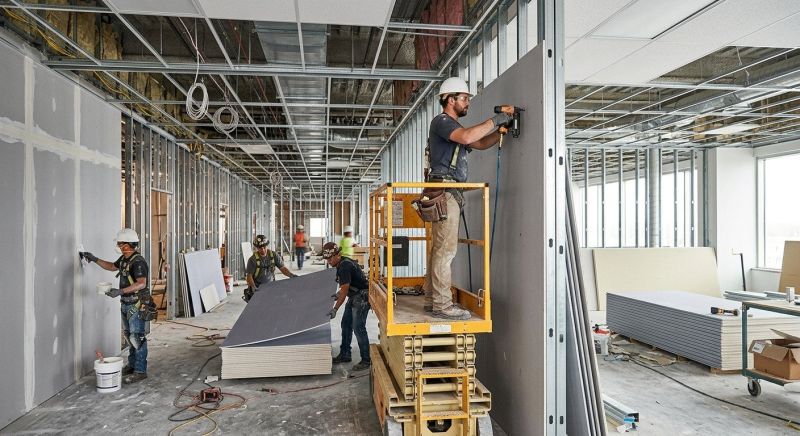 Commercial Drywall Service in Denver County, CO