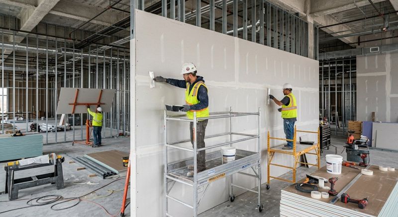 Commercial Drywall Service in Denver County, CO
