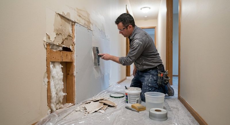 Drywall Crack Repair in Olathe, KS