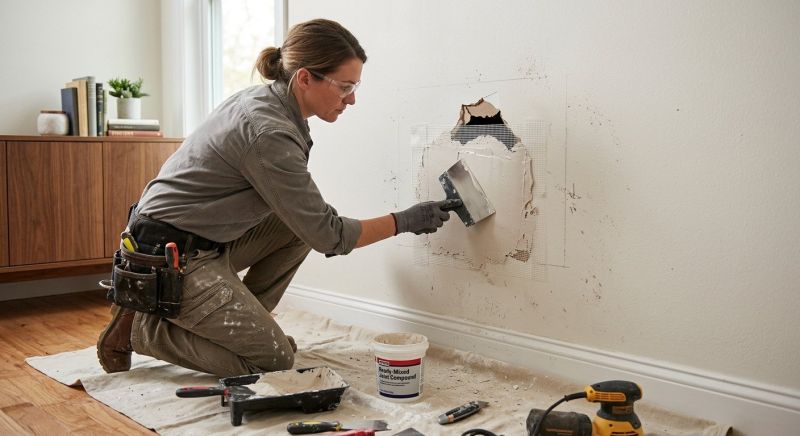 Drywall Patching in Wilmington, NC