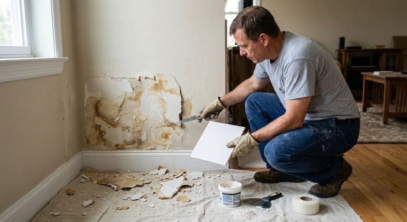 Drywall Water Damage Repair in Alpharetta, GA