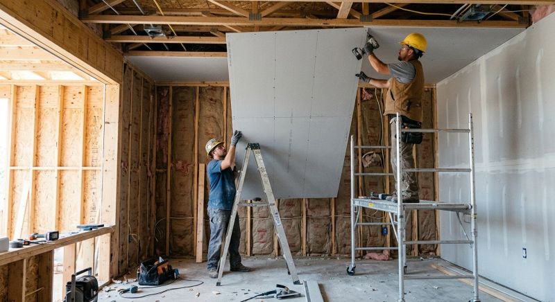 Gypsum Board Installation in Olathe, KS