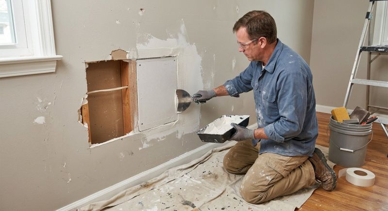 Wall Damage Repair in Wilmington, NC