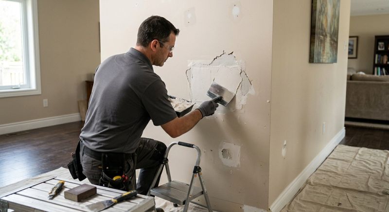 Wall Patching Service in Conroe, TX