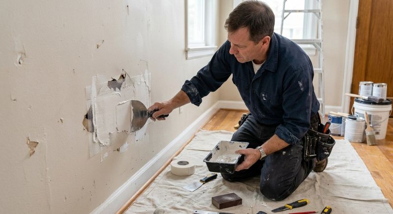 Wallboard Replacement in Conroe, TX